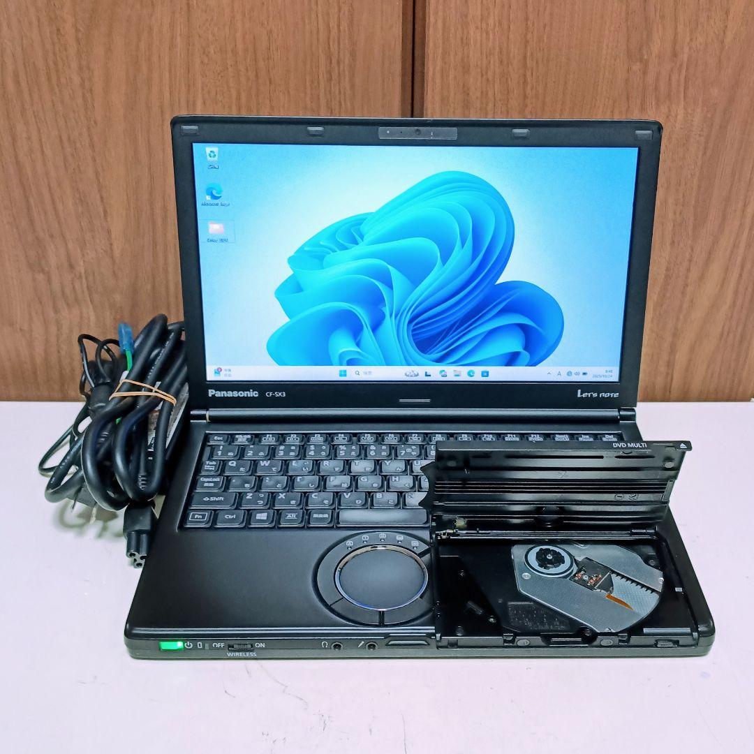 Windowsノート本体 Panasonic Let'snote Corei7 16GB SSD512GB