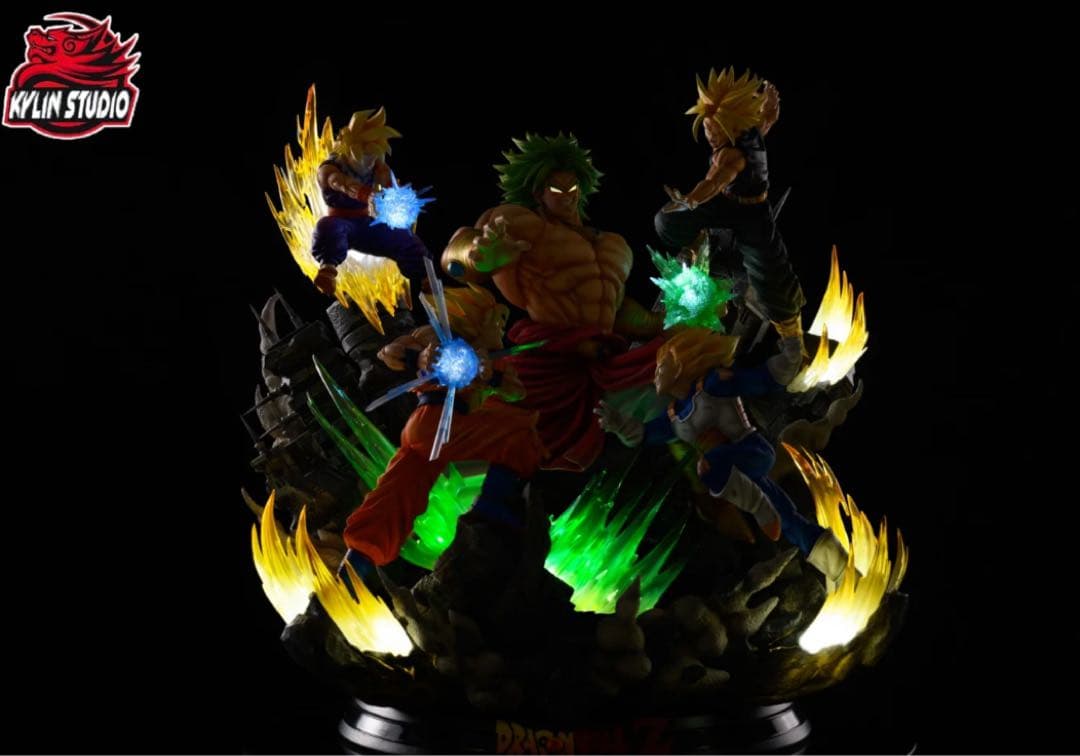 ドラゴンボール ブロリー ガレキ ガレージキット スタチュー X③④