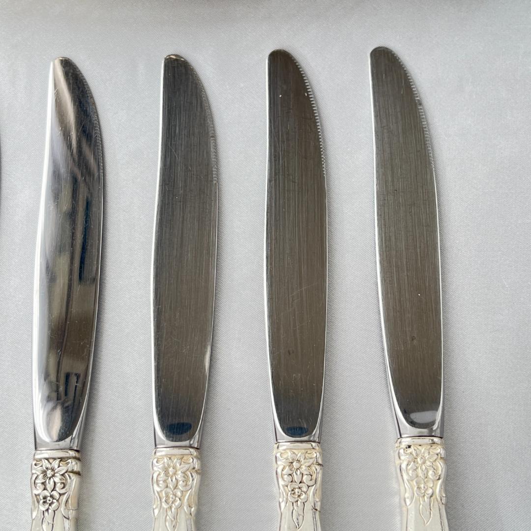 【Rogers Bros】ディナーナイフ 6本 RENAISSANCE 華麗！！