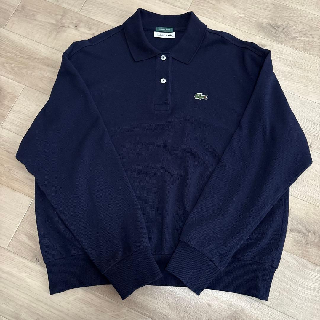 ビームスボーイ　ポロシャツ LACOSTE for 別注 ロングスリーブ