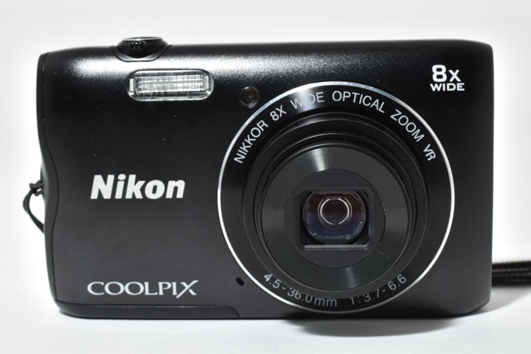 【美品】Nikon COOLPIX A300 ブラック　動作確認済