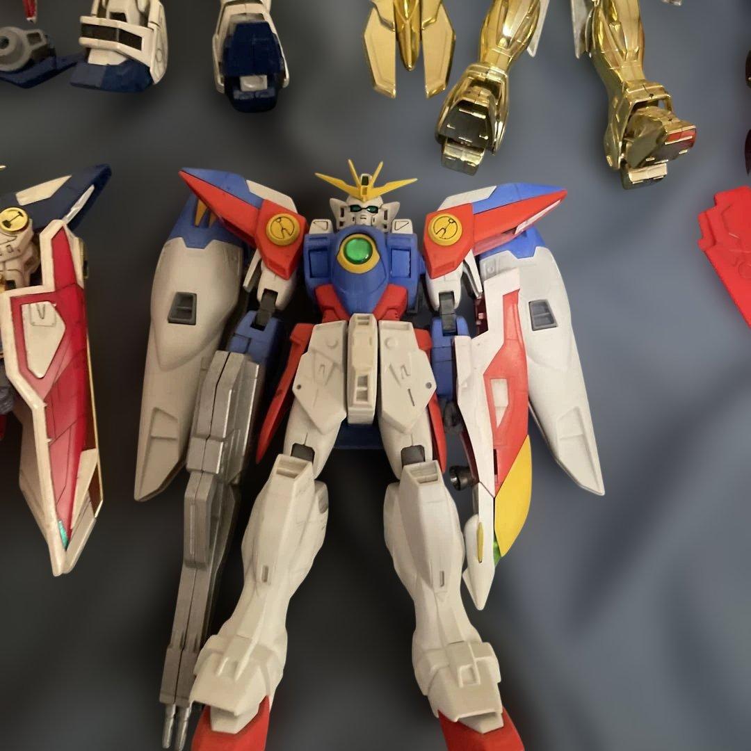 Gガンダム〜ガンダムX 1/100 プラモデル　ジャンク