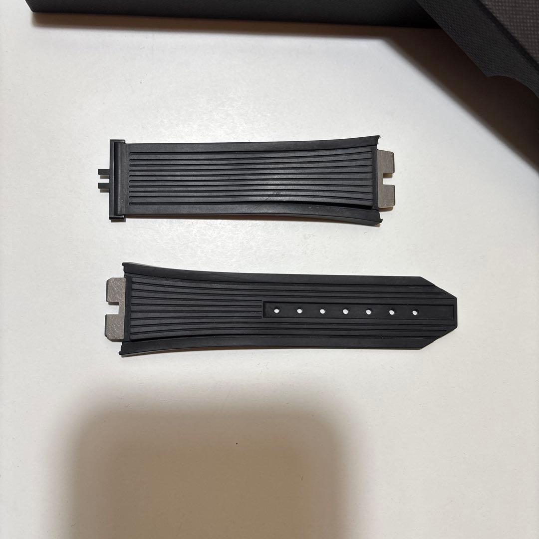 HUBLOT 今期購入　ビッグバン ウニコ用 45mm ブラック　ラバーベルト