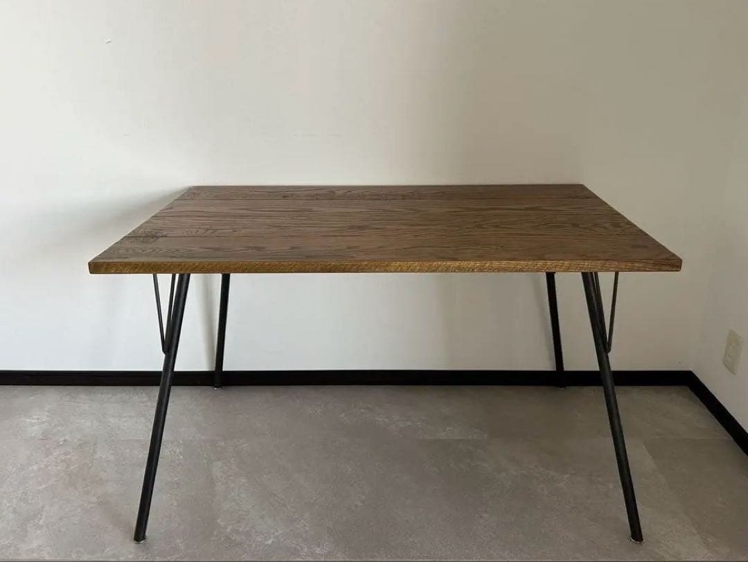 ジャーナルスタンダードファニチャー　天然木×鉄　SENSダイニングテーブルＳ