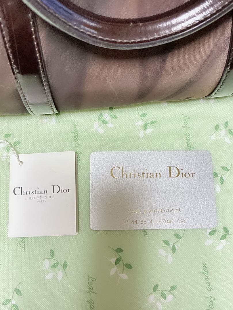 ディオールdiorブラウン ハンドバッグ