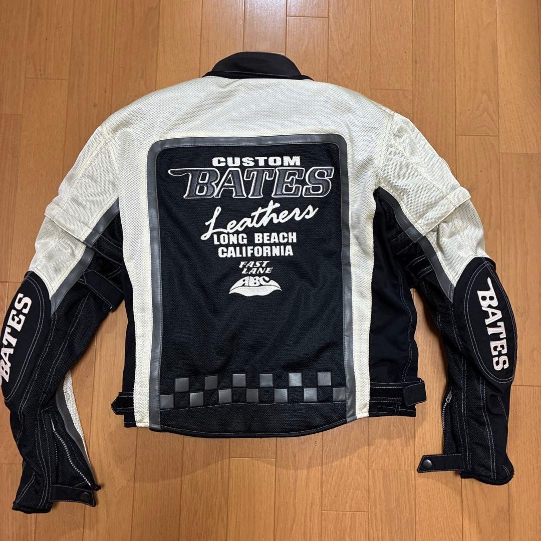 BATES メッシュライダースジャケット L