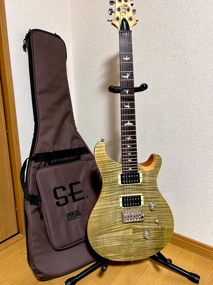 ギター PaulReedSmith SE Custom24 Trampas Green