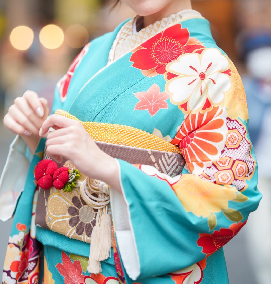 デコポン　振袖のみ【678】【155cm~165cmの方用】