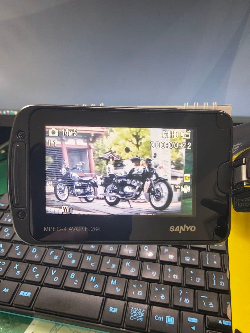 【美品】SANYO Xacti CA100 イエロー