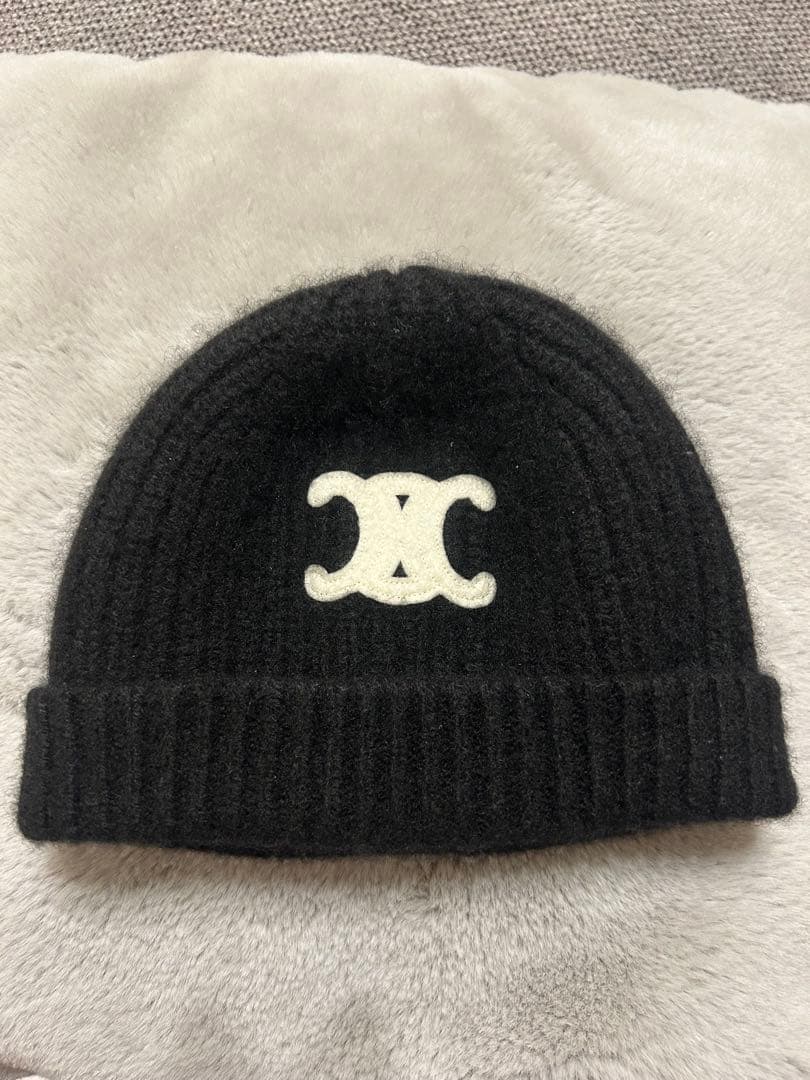 トリオンフ ニット帽 シームレスカシミア