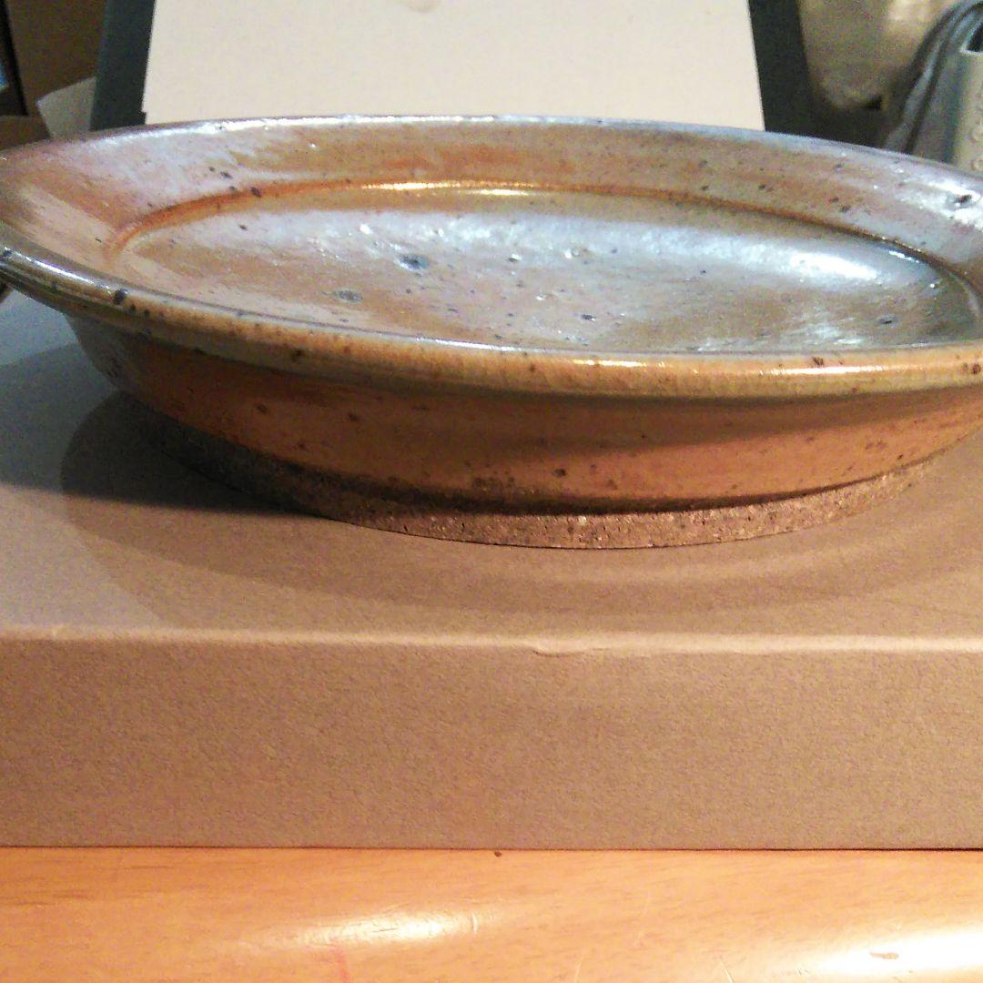 隆太窯。茜唐津、皿