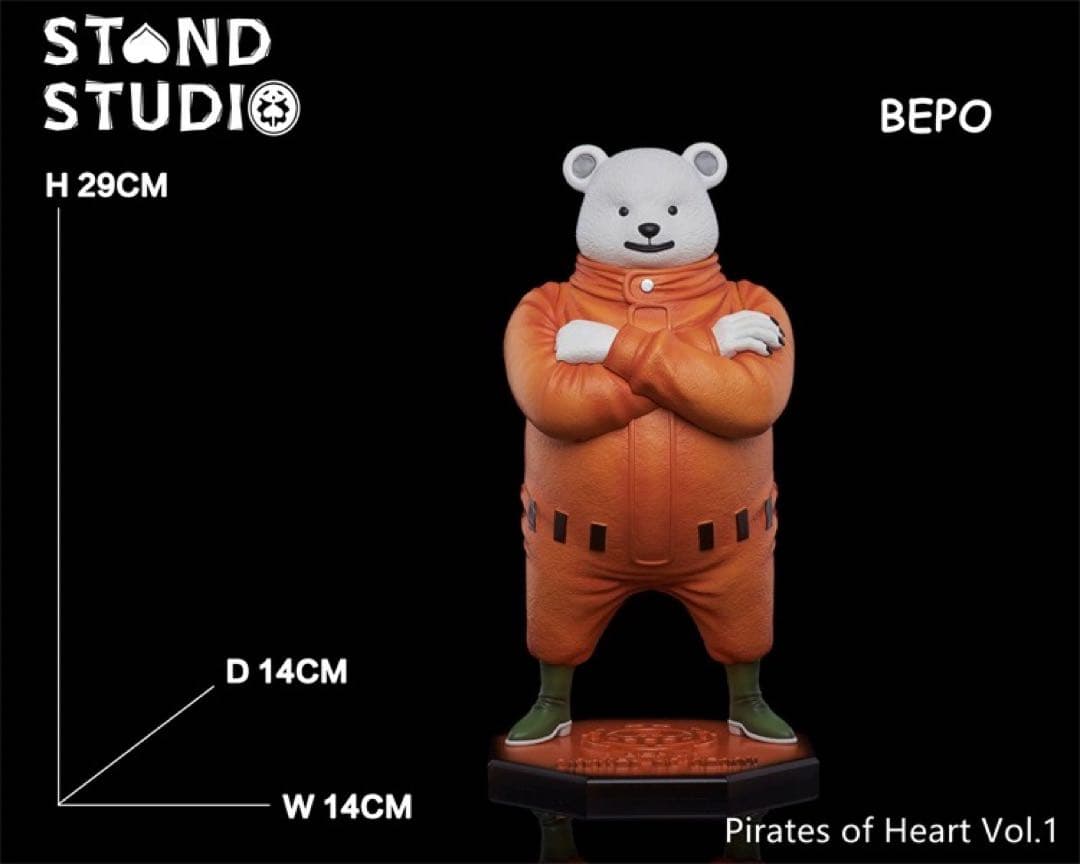 ONE PIECE ベポ  ガレージキット ガレキ スタチュー②①