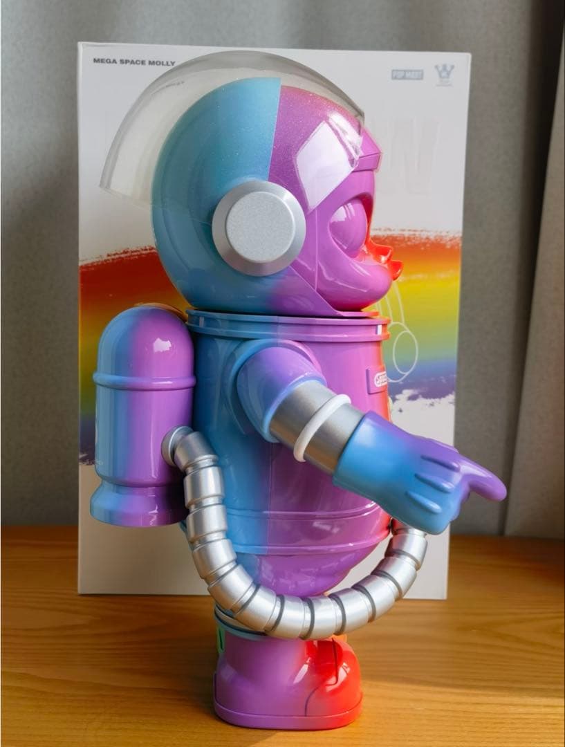 その他 POPMART MEGA SPACE MOLLY 400% Rainbow