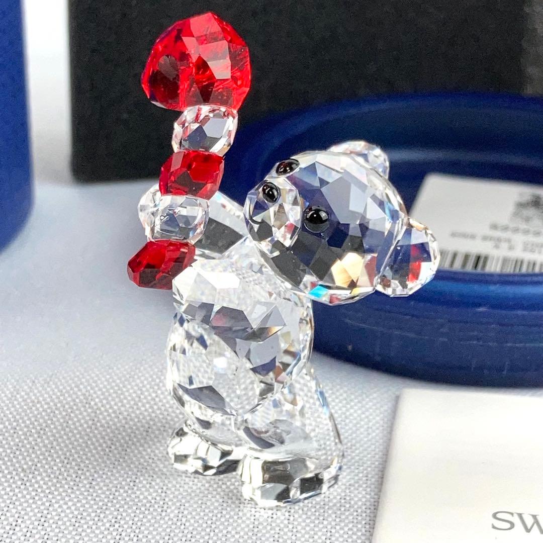 スワロフスキー ベア インテリア 置き物 KRIS BEAR CHRISTMAS