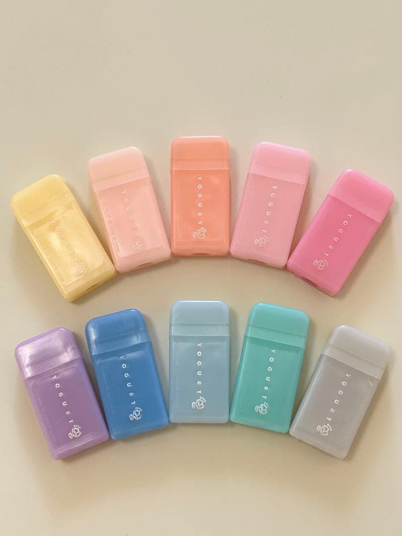 昭和レトロ　MITSUKAN YOGURT 消しゴム　ファンシー