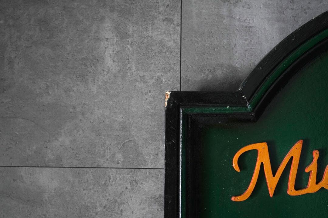 レア！珍品ウォルト・ディズニー ミッキーマウス 立体彫刻看板