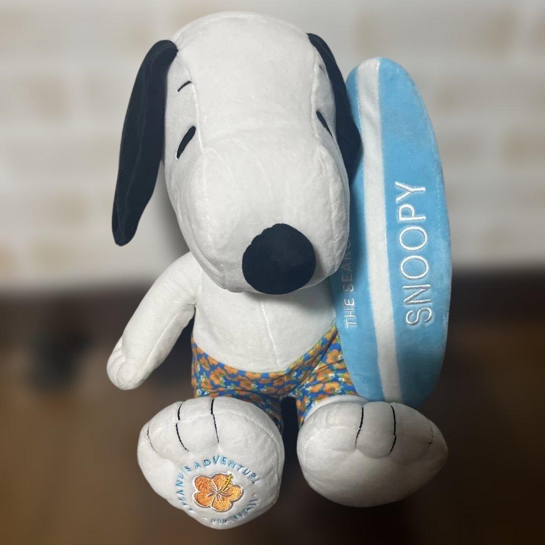 スヌーピー ハワイ限定サーフボード ぬいぐるみ