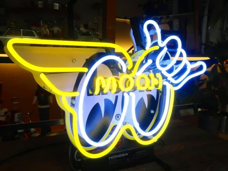 激レア★ムーンアイズ MOON EYES ネオンサイン ガレージング
