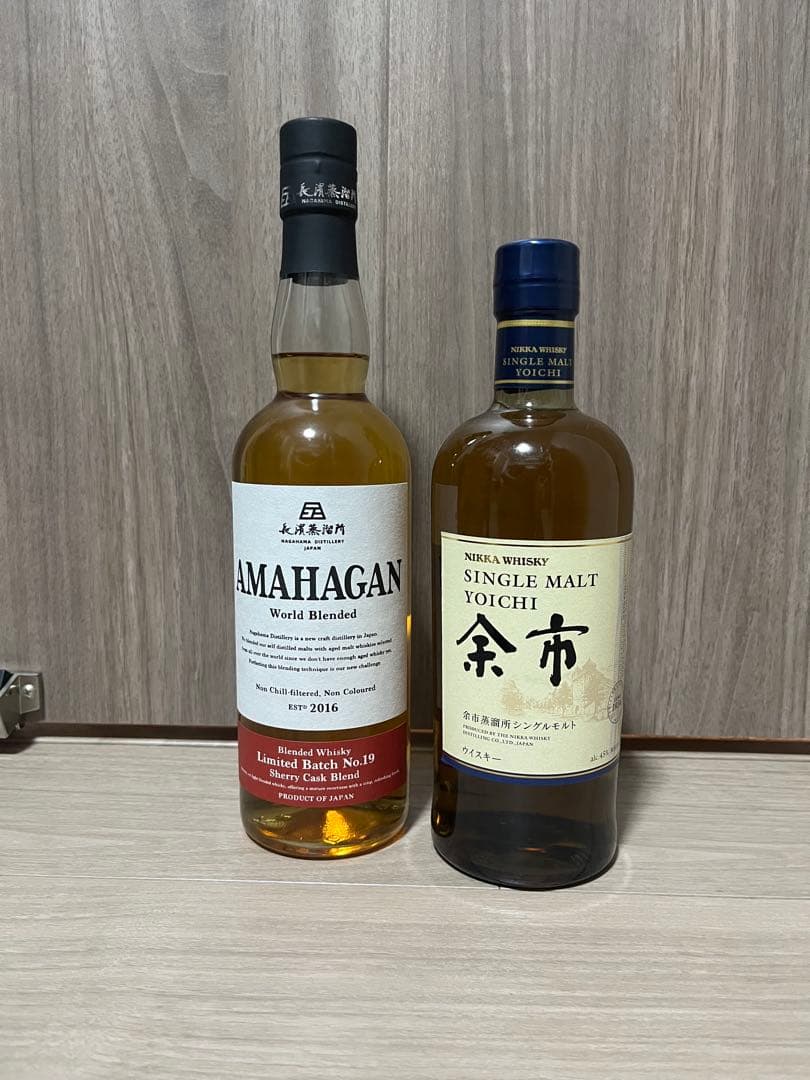 余市ウイスキー　長濱ウイスキーセット売り