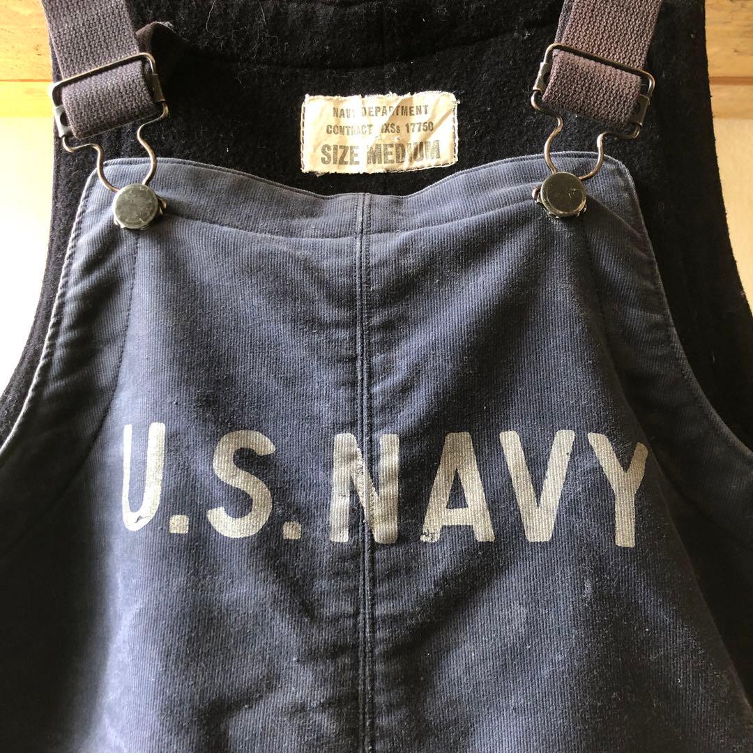 1940's U.S.NAVY タンカースパンツ オーバーオール