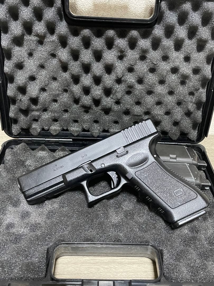 KSC GLOCK グロック 予備マガジン2本 ハードケース ガスガン