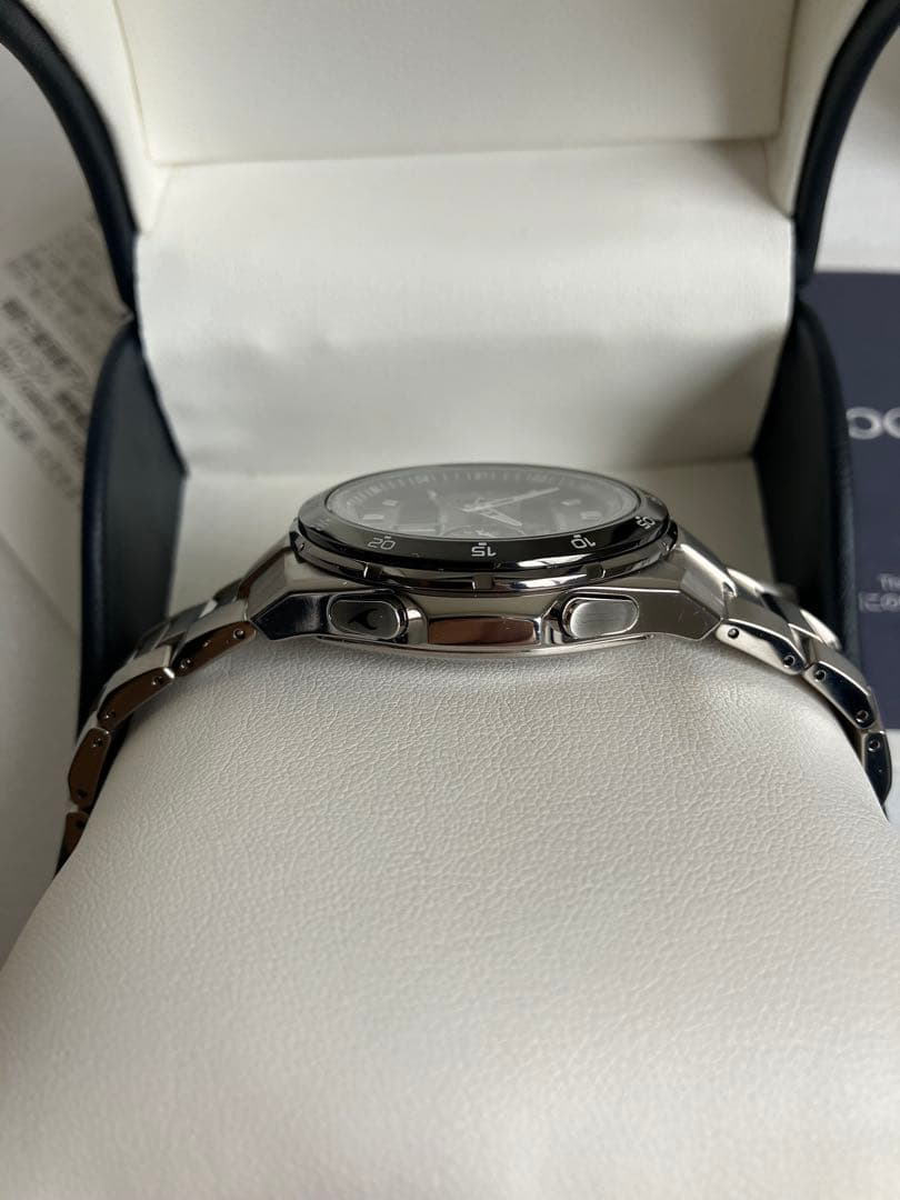 OCEANUS オシアナス OCW-T400 デジアナ　電波ソーラー　チタン