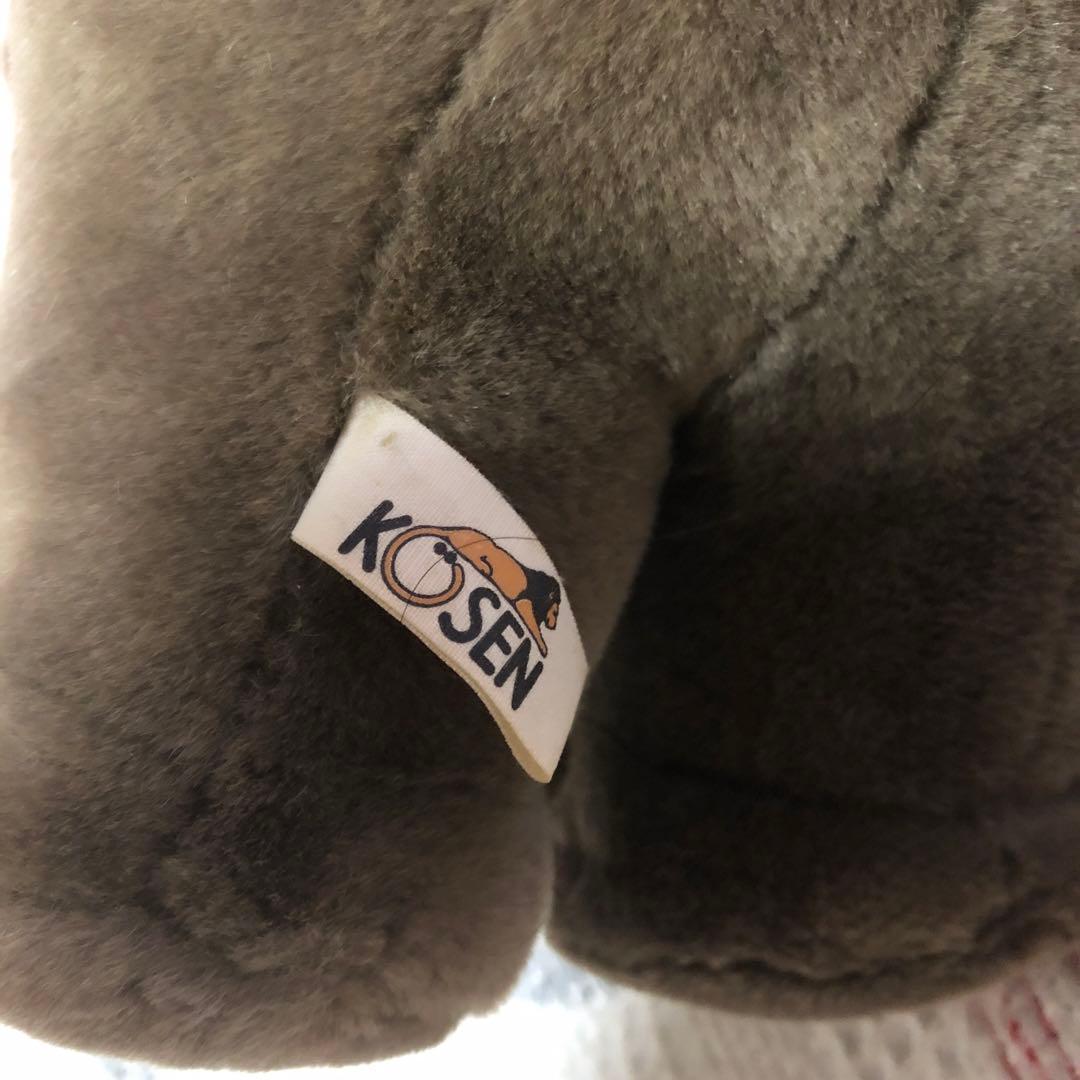 KOSEN ケーセン　象　ぬいぐるみ　中古品