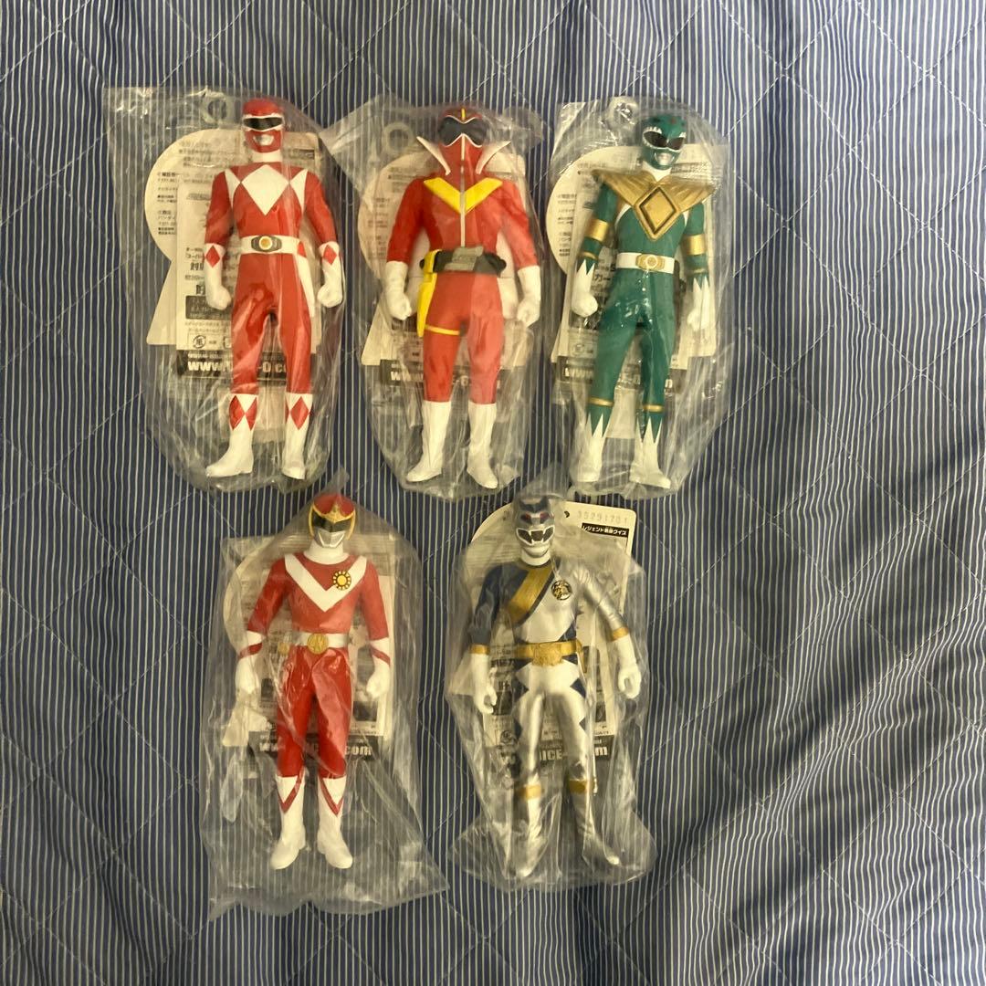 レジェンド戦隊ヒーローシリーズ　ソフビセット