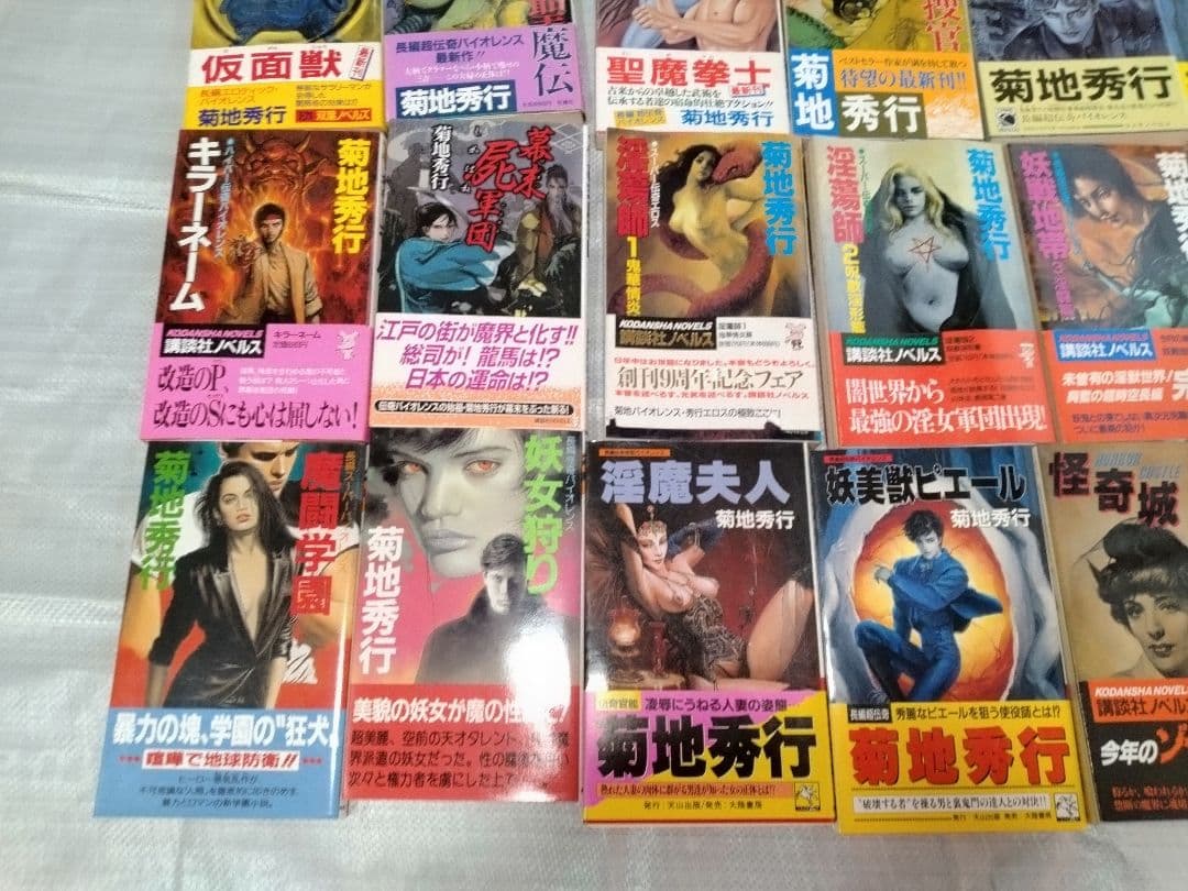 【レア】菊地秀行　妖魔シリーズなど 文庫本　23冊セット