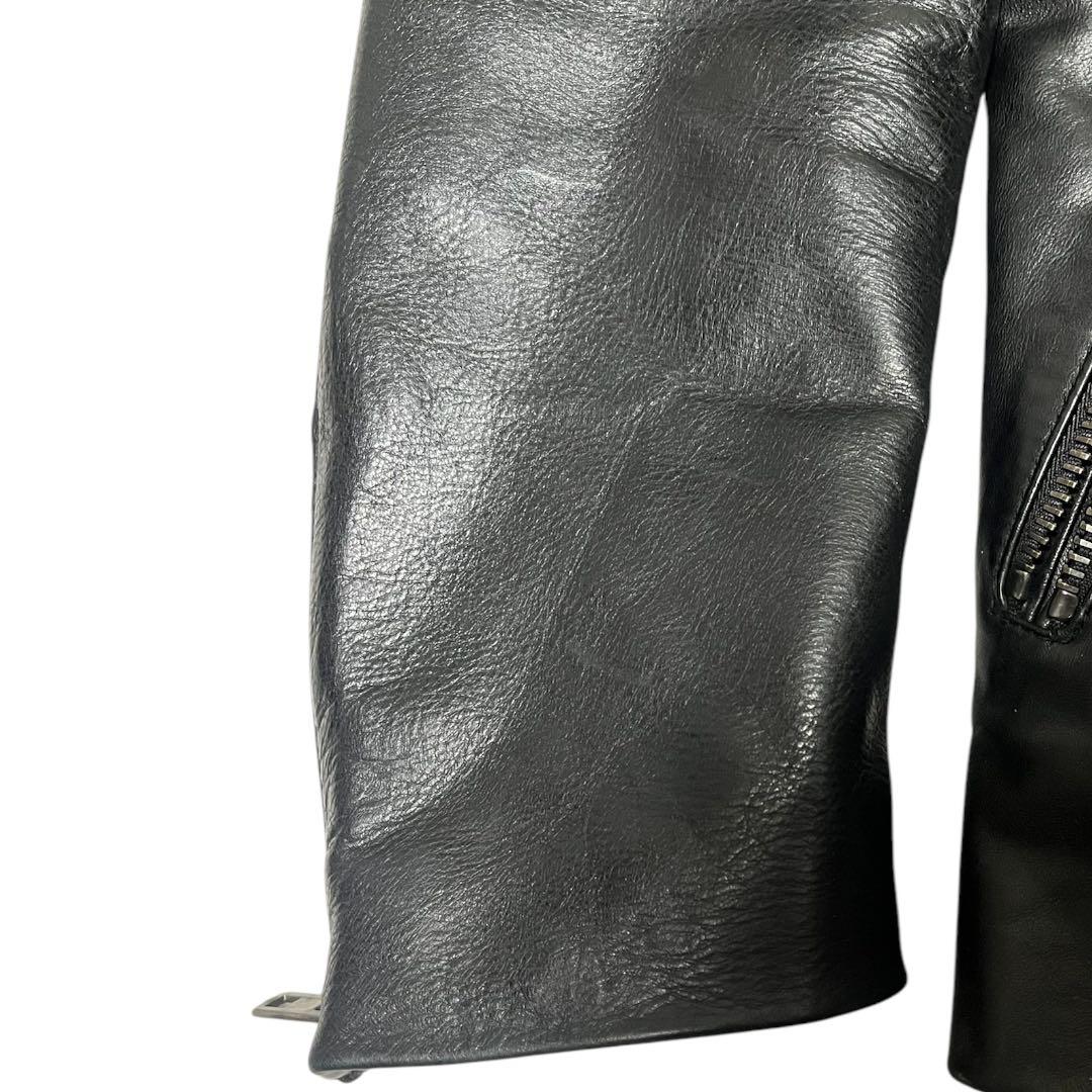 Maison Margiela メゾンマルジェラ 八の字 ライダース 44 牛革