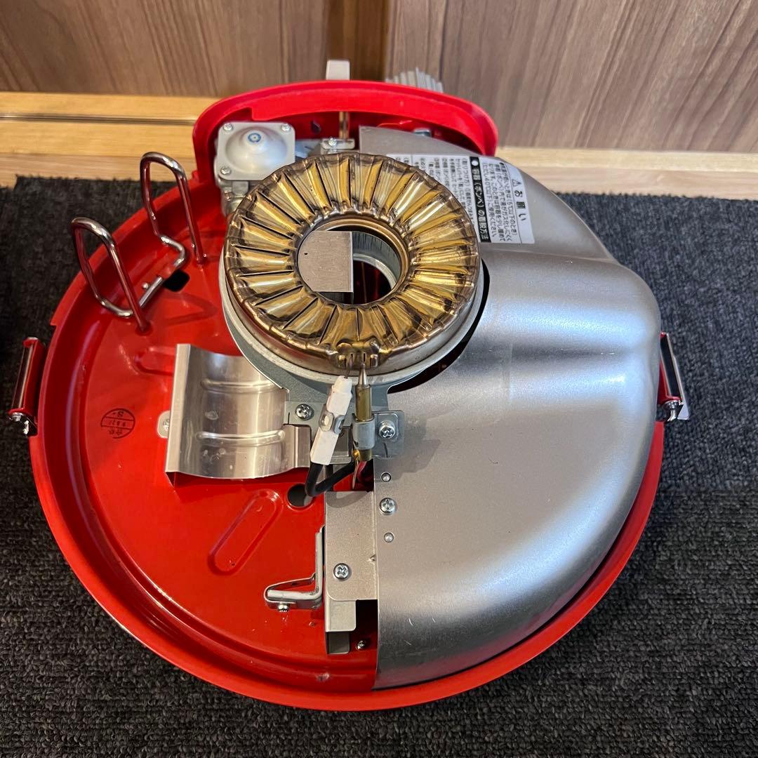 センゴクアラジン ポータブルガスストーブ レッド 収納ケース付