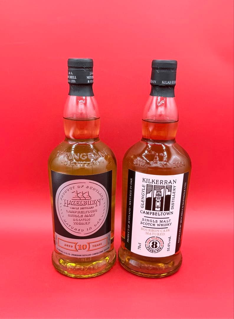 ヘーゼルバーン10年／キルケラン バーボンカスク／合計2本