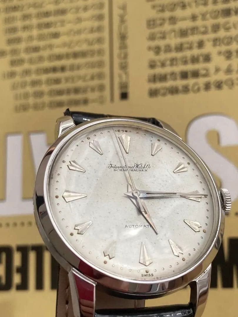 ⭕️週末セール　極希少　レア　IWC 自動巻　メンズ　アンティーク　稼働