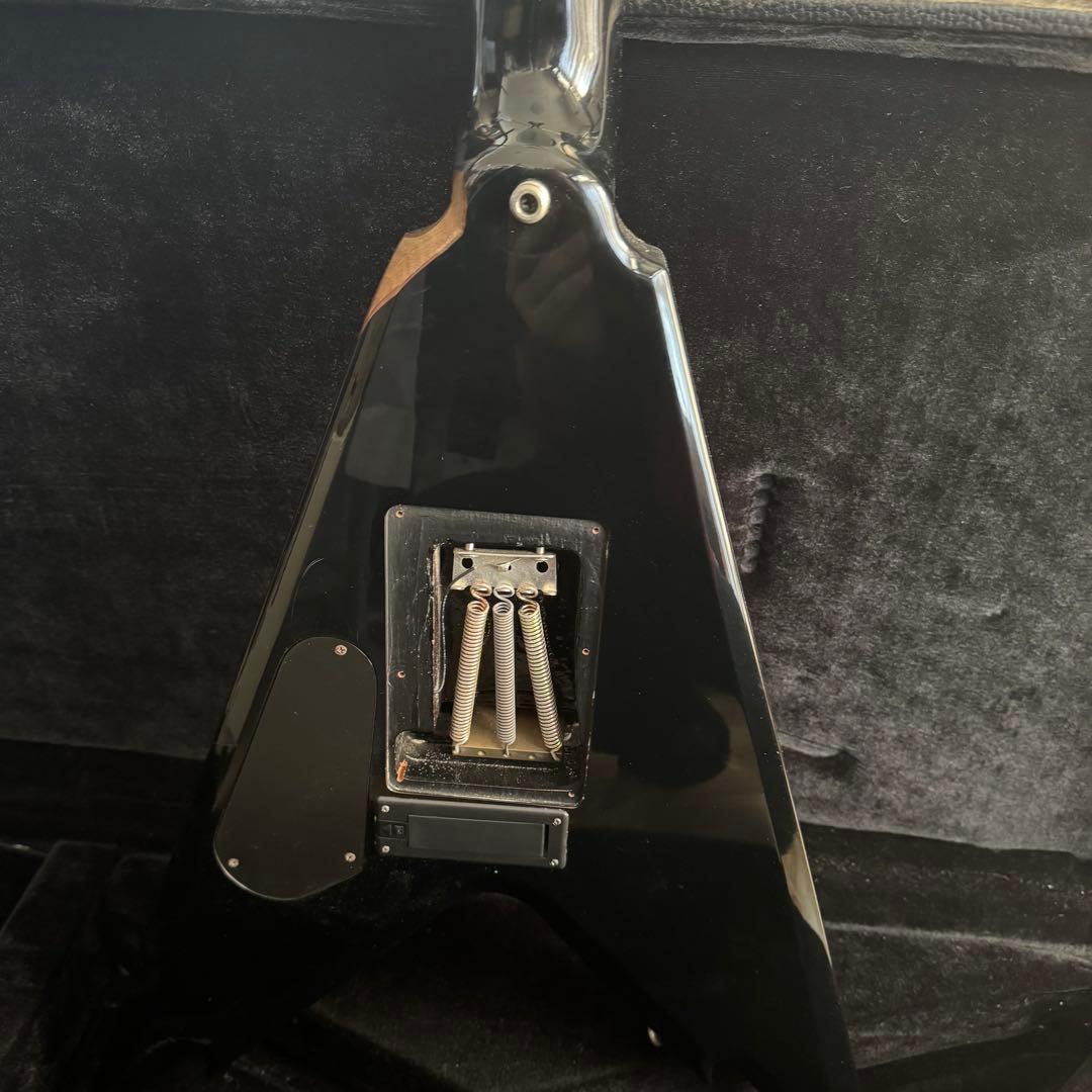 DEAN RAZORBACK 黒/黄色 ハードケース付き