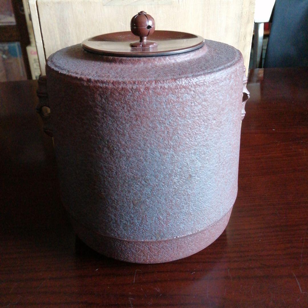 【人間国宝】高橋敬典　筒釜　18cm