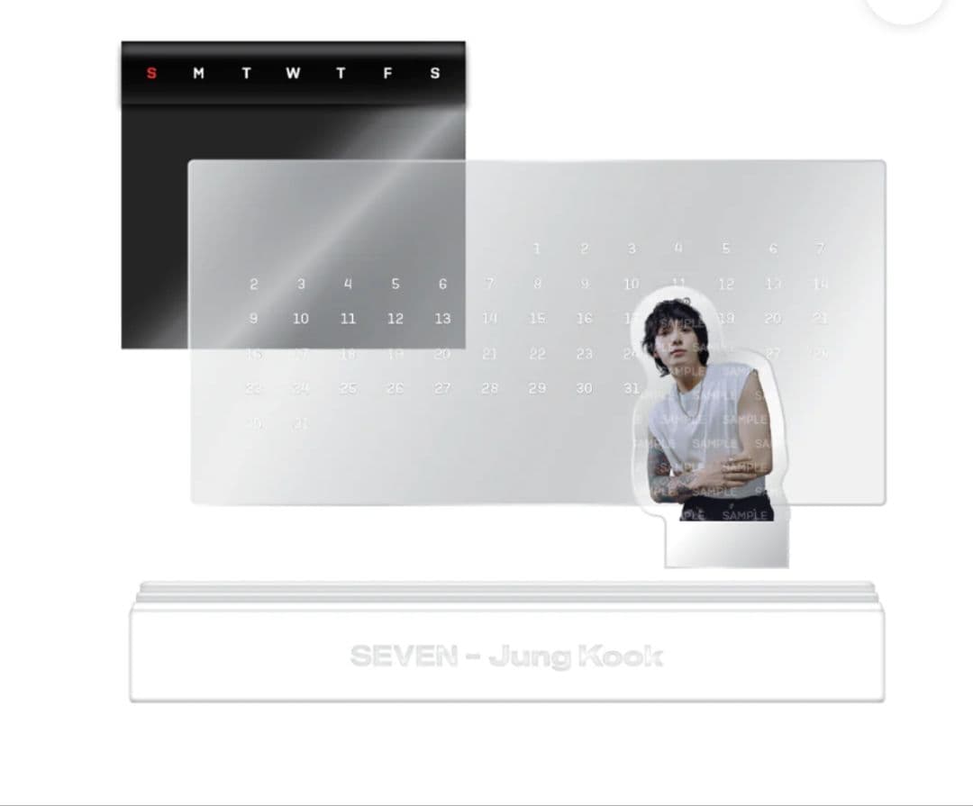JUNGKOOK【SEVEN】SHIRT/DESK CALENDAR/キーリング