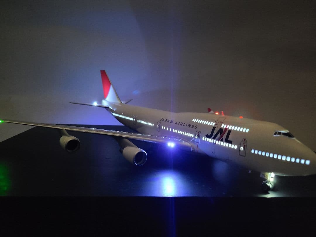 JAL BOEING 747-400 LED仕様 完成品