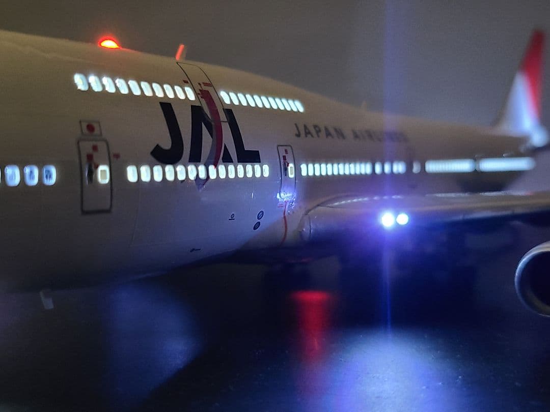 JAL BOEING 747-400 LED仕様 完成品