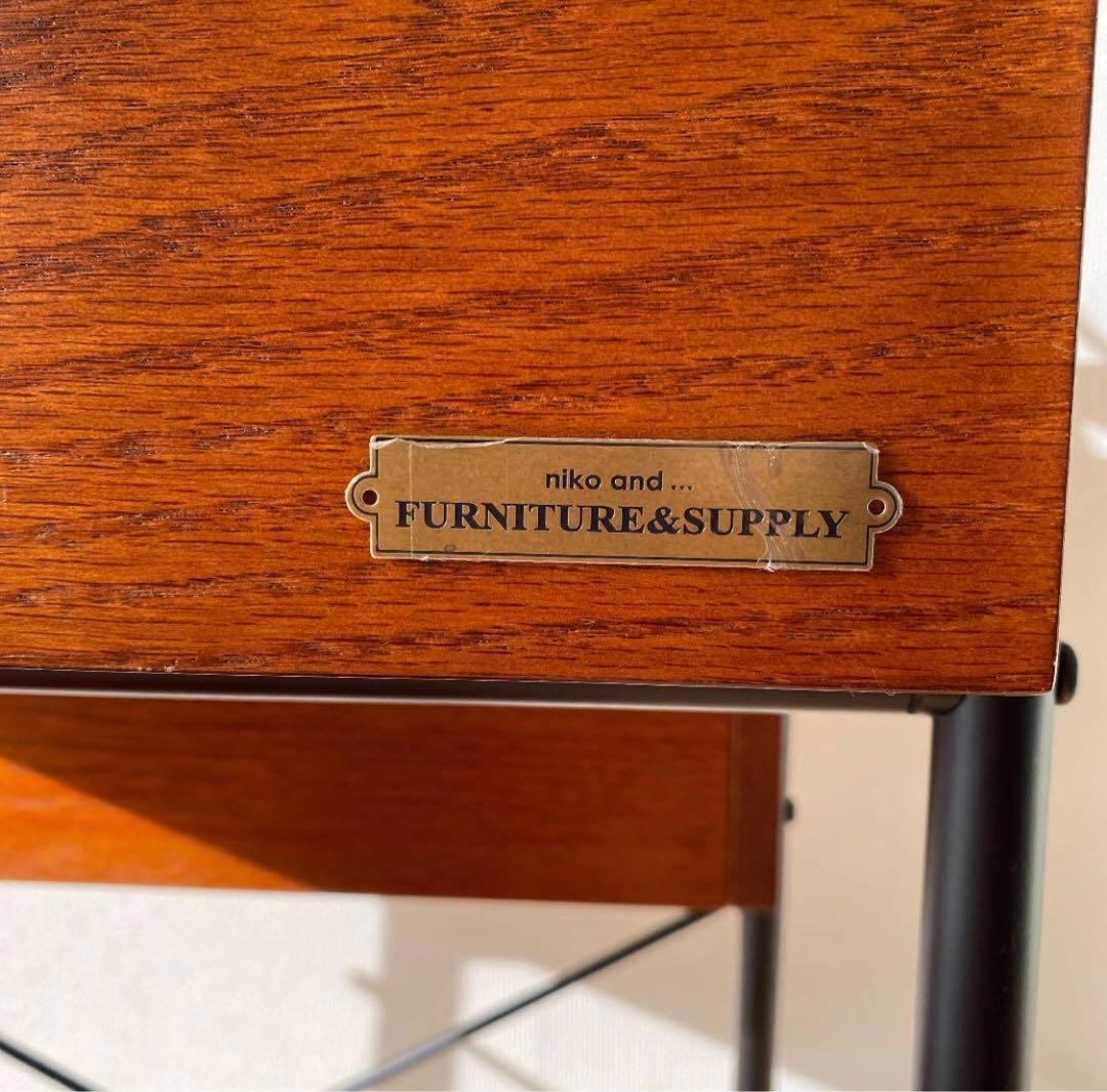 ニコアンド 木製ドレッサー・イス niko and …