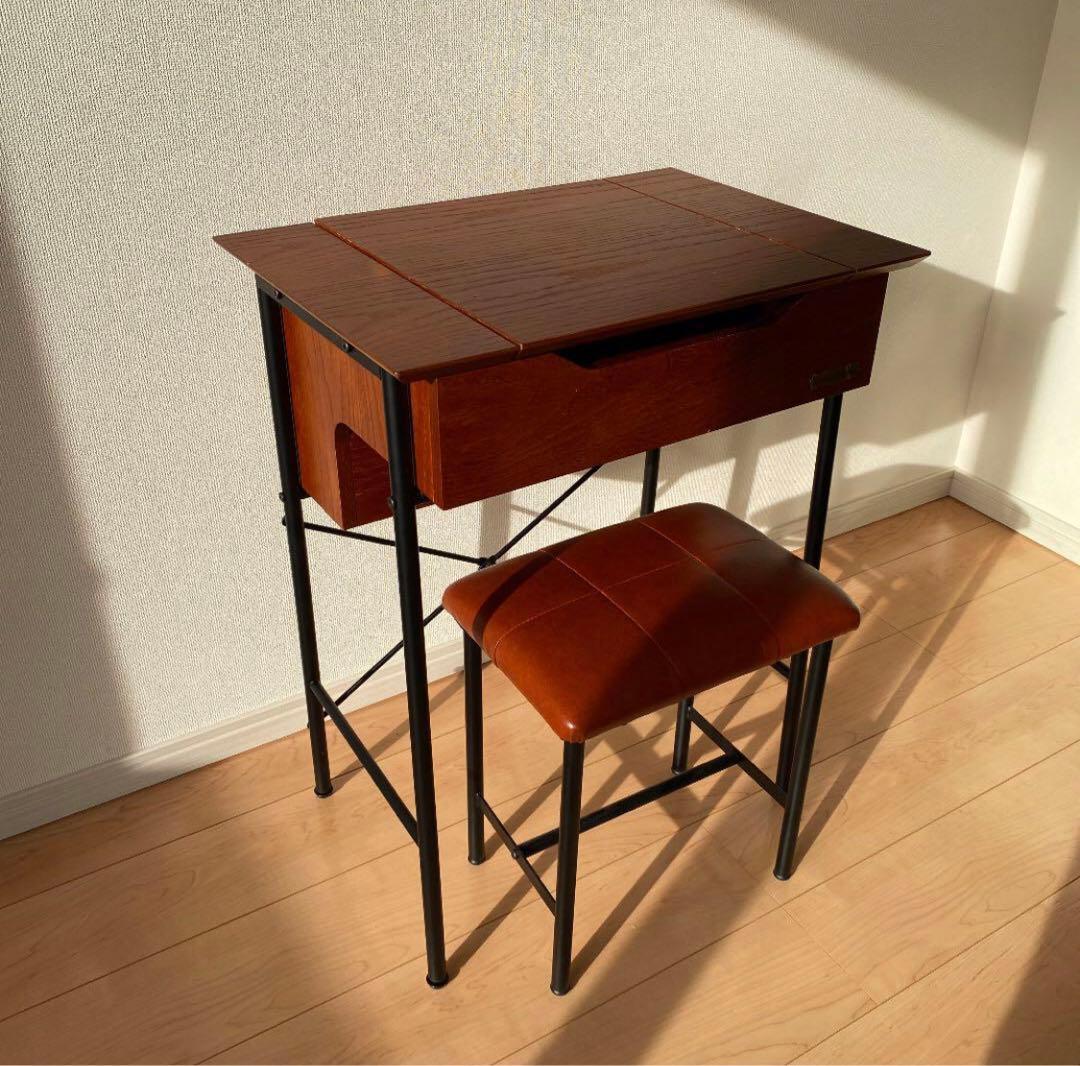 ニコアンド 木製ドレッサー・イス niko and …