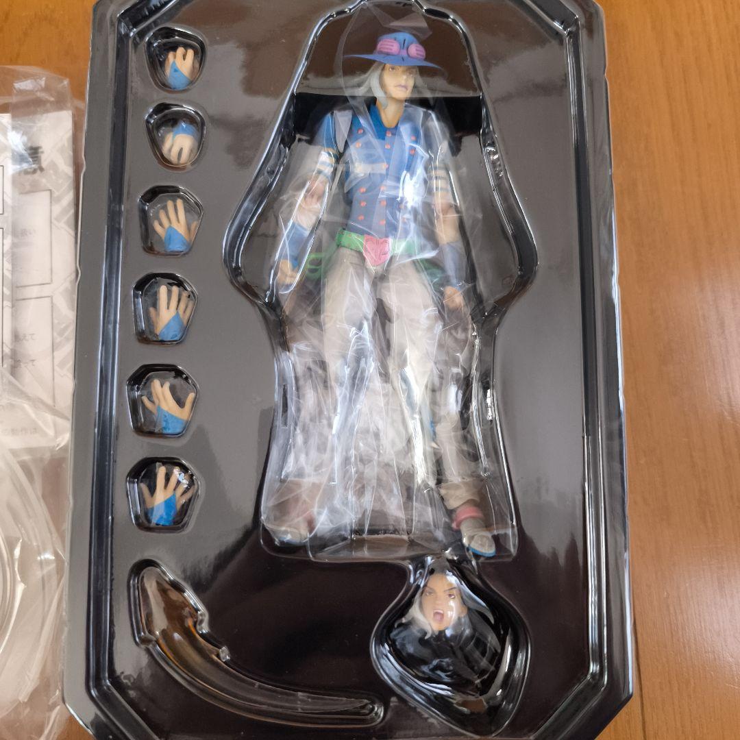 超像可動　スティールボールラン　ジャイロ・ツェペリ　セカンド　特典　手首パーツ