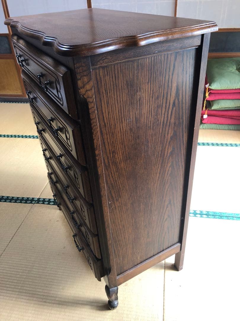 アンティーク家具 チェスト タンス 猫脚 ルーマニア製 1997年製