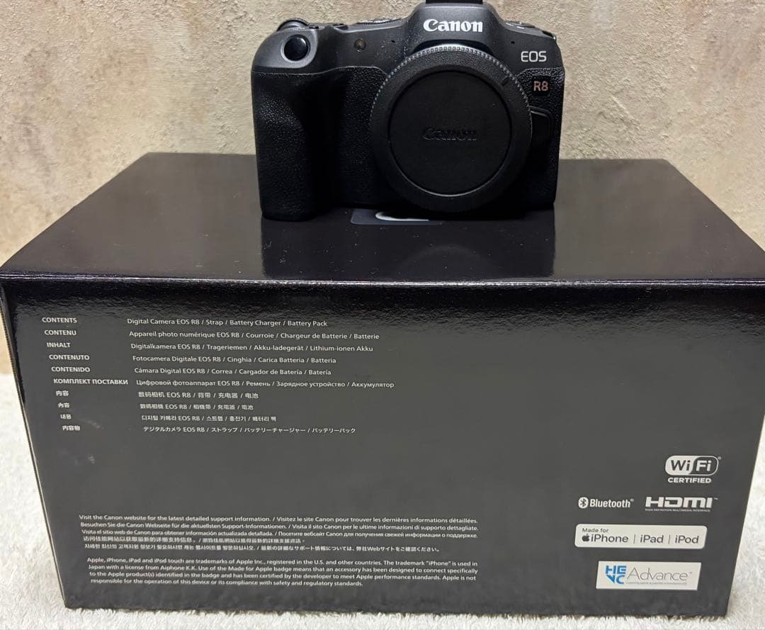 キヤノン Canon EOS R8 ミラーレス一眼カメラ