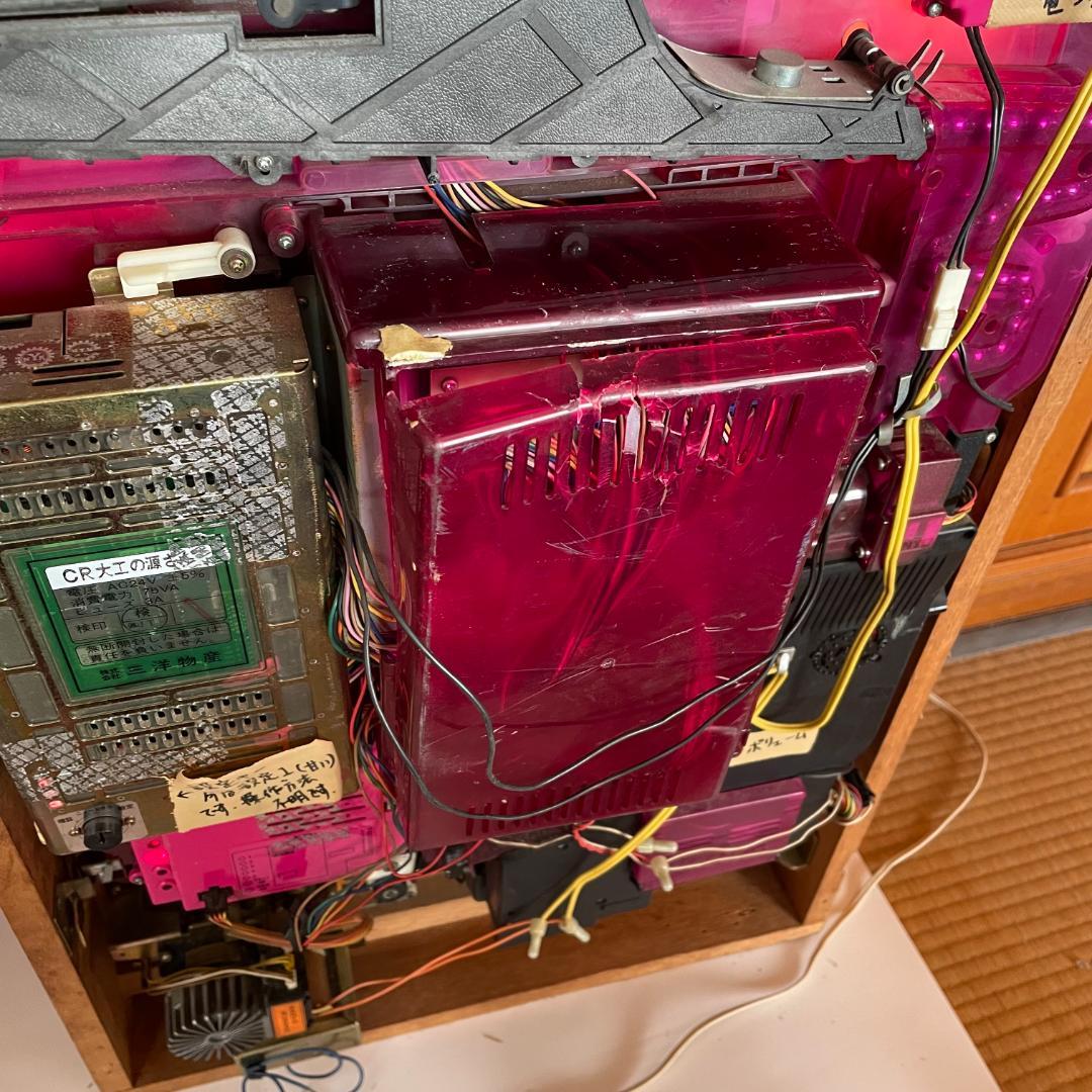 【CR大工の源さん】パチンコ実機 ガラス面あり 動作未確認　たのメル便発送