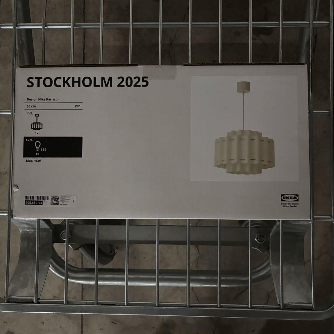 【新品※未開封】IKEA ペンダントランプ ストックホルム 2025 吊り下げ