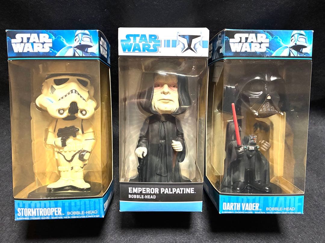スターウォーズ　3体　ボビングヘッド　ボブルヘッド