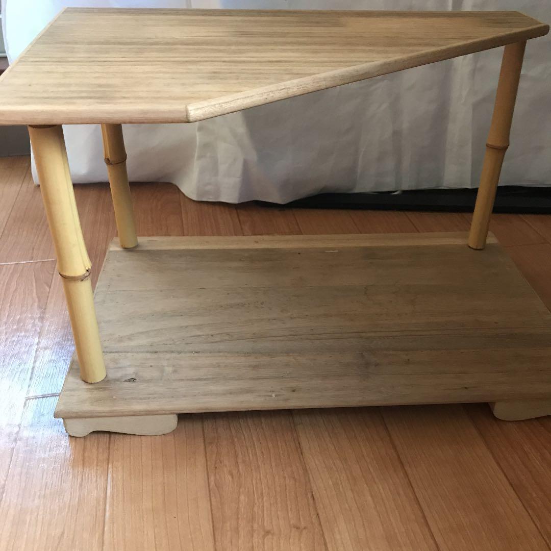 煎茶棚　桐松風棚ヴィンテージ 茶室棚もの木工品　煎茶道具　和風棚　和風インテリア