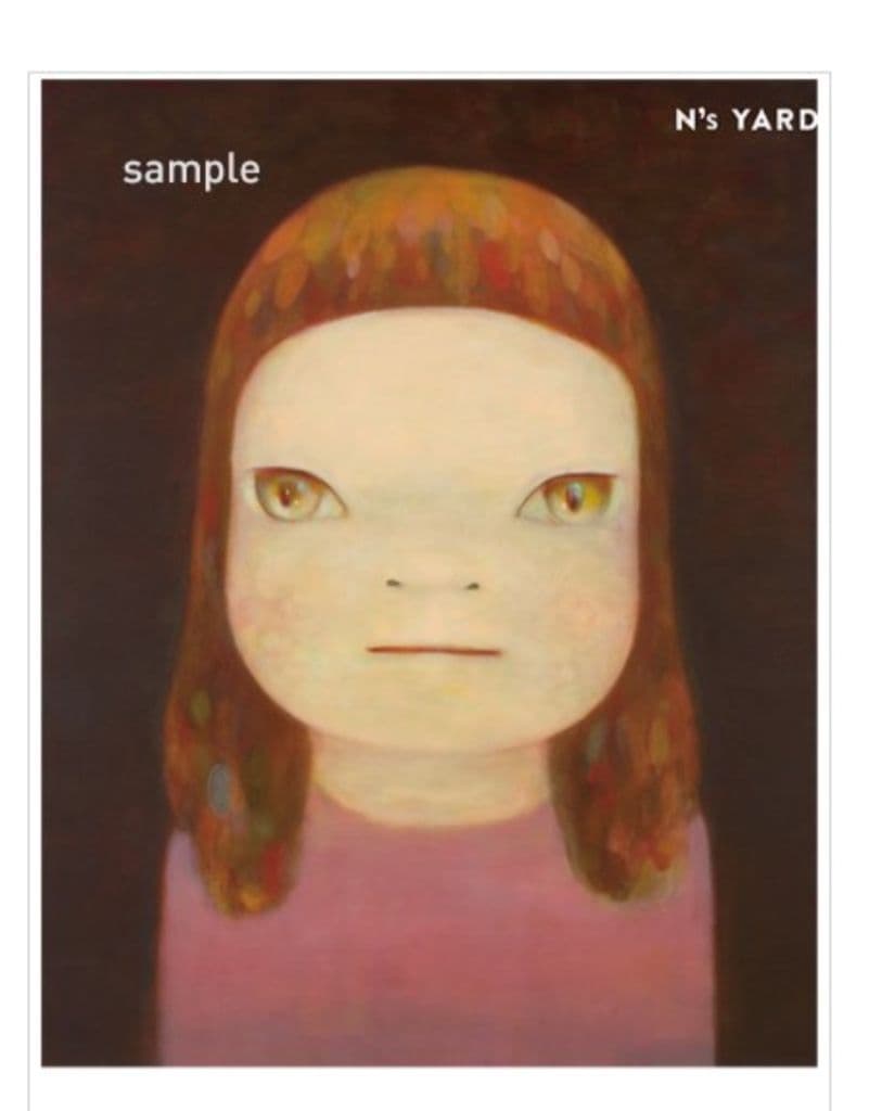 絶版　奈良美智　公式ポスター　新品　8枚セット