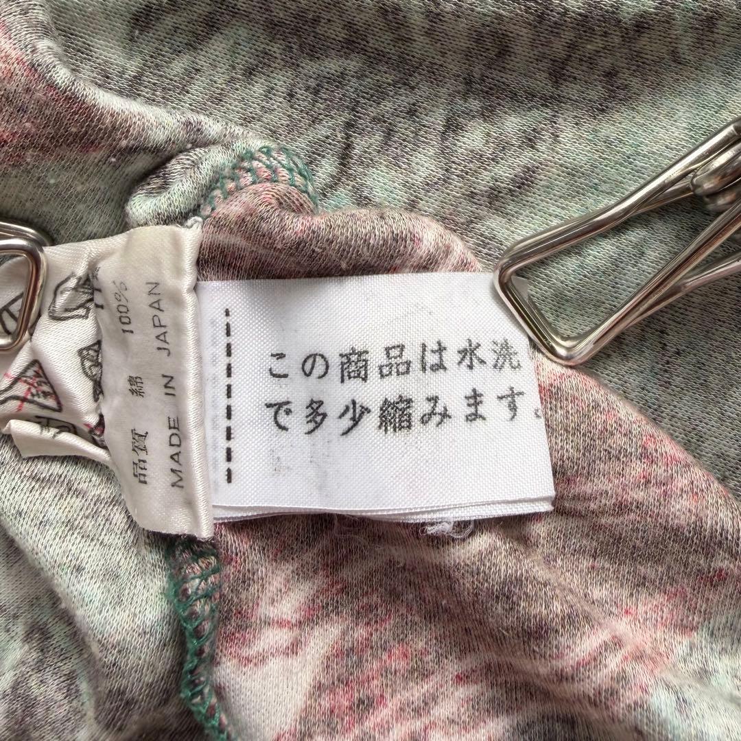Jean Paul GAULTIER 総柄Tシャツ 48 日本製 アーカイブ