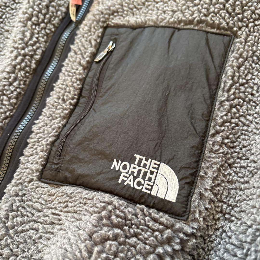 ⭐️ THE NORTH FACE フリースジャケット グレー、2ウェイ